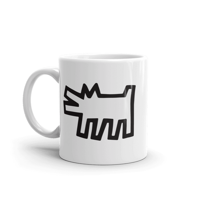 The Barking Dog Icon, 1990 Street Art Mug