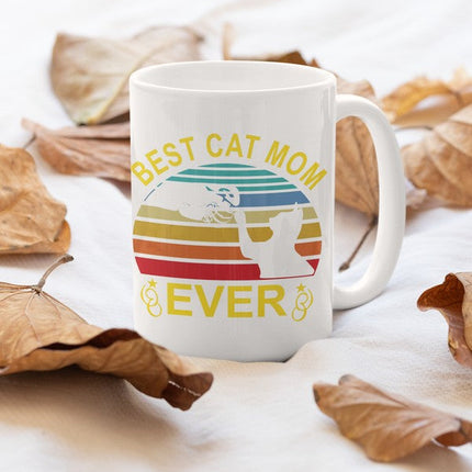 Best Cat Mom Mug
