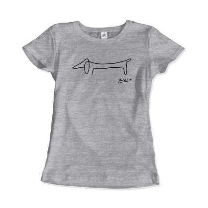 Pablo Picasso Dachshund Dog (Lump) Artwork T-Shirt