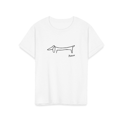 Pablo Picasso Dachshund Dog (Lump) Artwork T-Shirt
