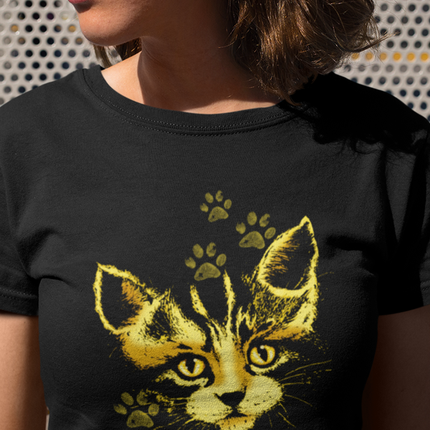 Paws Cat  Women T-Shirt